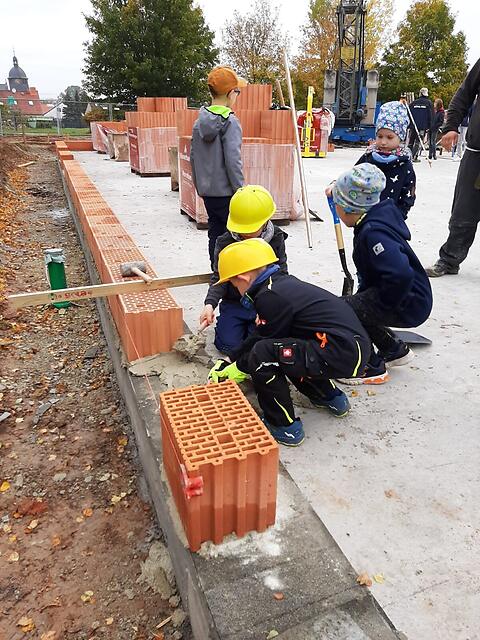 Grundsteinlegung 13.10.2020 – Bild 1